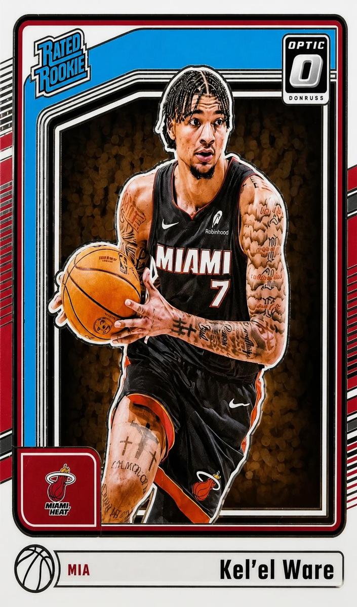 2024 Donruss Optic Basketball Kel'el Ware #280 PSA 9