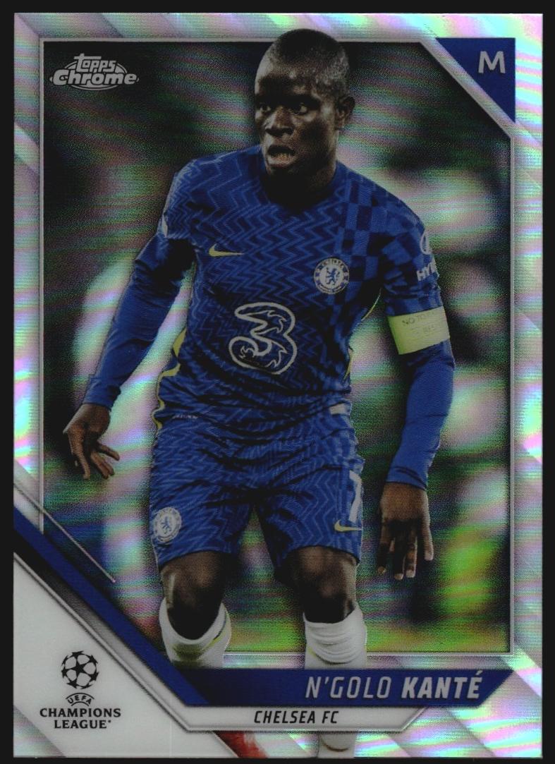 2021 Topps Chrome Champions UEFA League Soccer Refractor N'Golo Kante #173