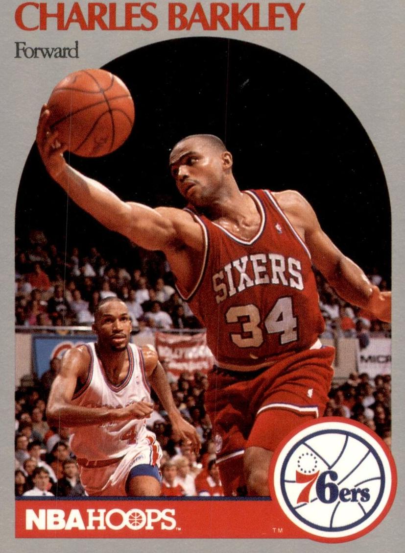 1990 Hoops Basketball Charles Barkley #225 PSA 9
