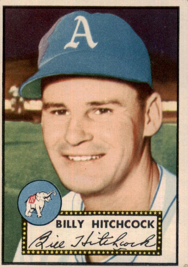 1952 Topps Baseball Billy Hitchcock #182