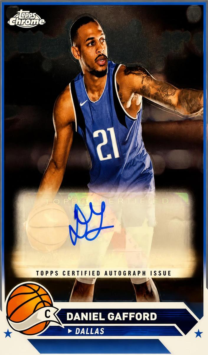 2023 Topps Chrome Basketball Daniel Gafford #CG-DGA