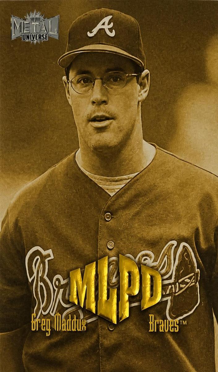 1999 Metal Universe Baseball Greg Maddux #291 PSA 10