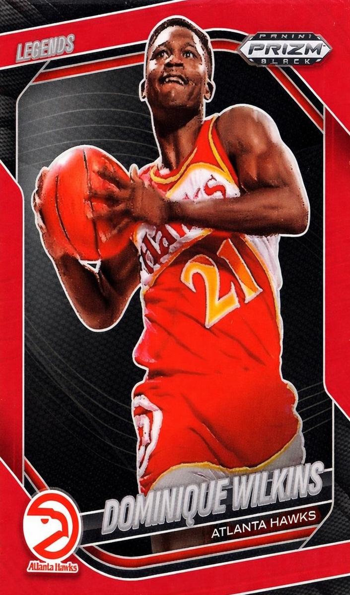 2024 Panini Prizm Black Basketball Red Dominique Wilkins #290