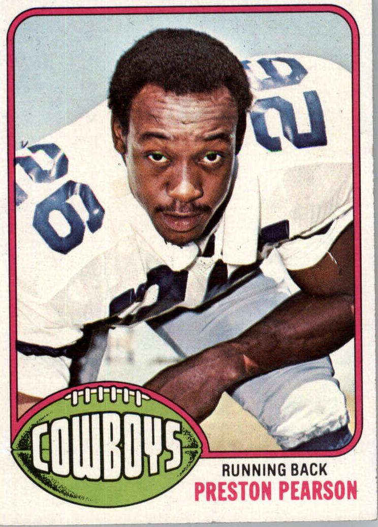 1976 Topps Football Preston Pearson #225