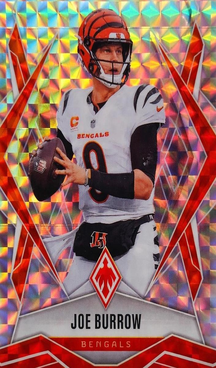 2025 Panini Phoenix Football Silver Pyramids Joe Burrow #30