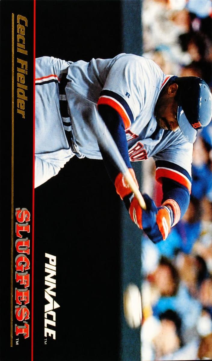 1992 Pinnacle Baseball Cecil Fielder #1