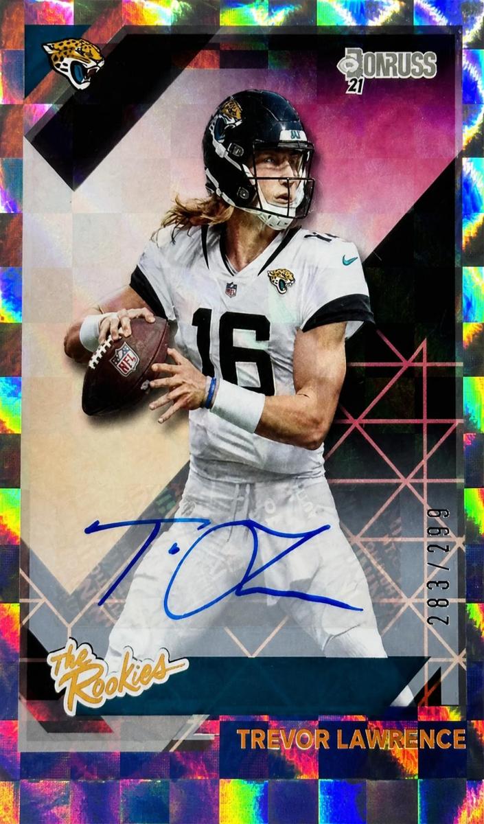 2021 Panini Donruss Football Trevor Lawrence #TR-TRL