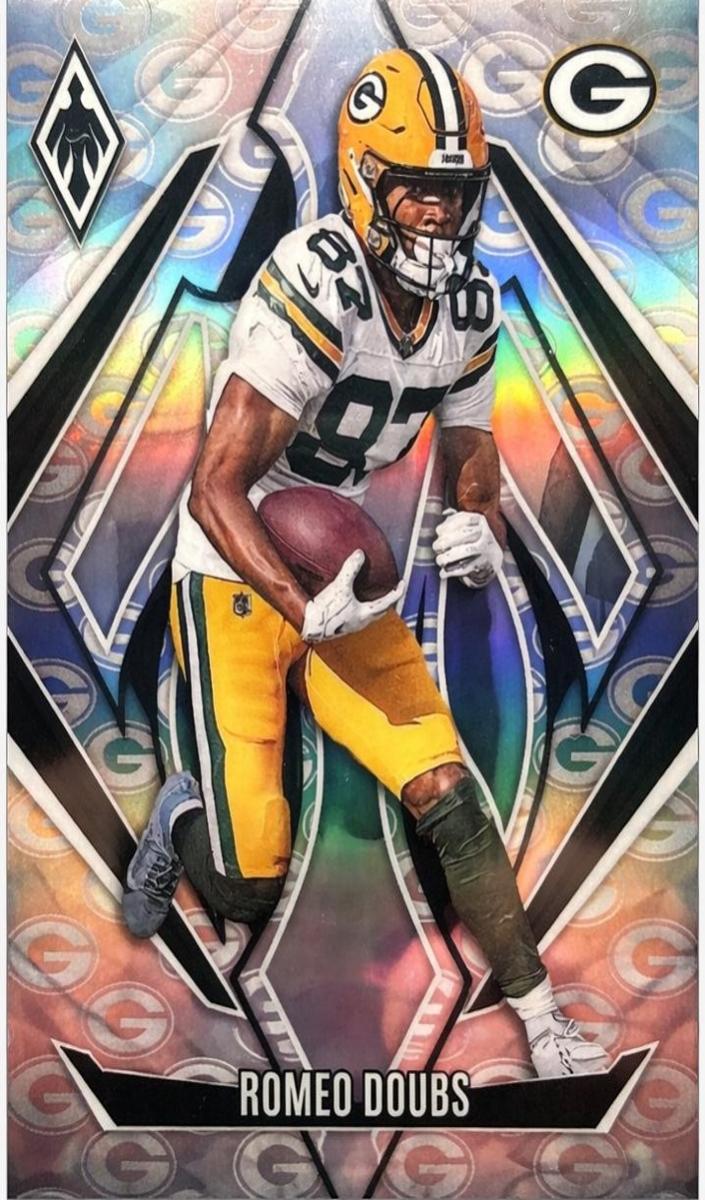 2024 Panini Phoenix Football Team Logos Romeo Doubs #125