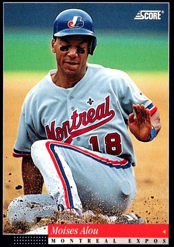 1994 Score Baseball Moises Alou #90
