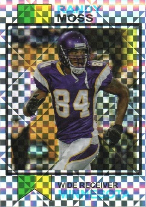 2023 Topps Composite Football X-Fractor Randy Moss #1973-17
