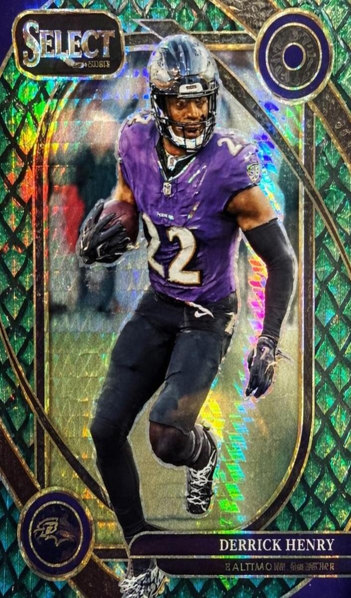 2024 Panini Select Football Dragon Scale Derrick Henry #249