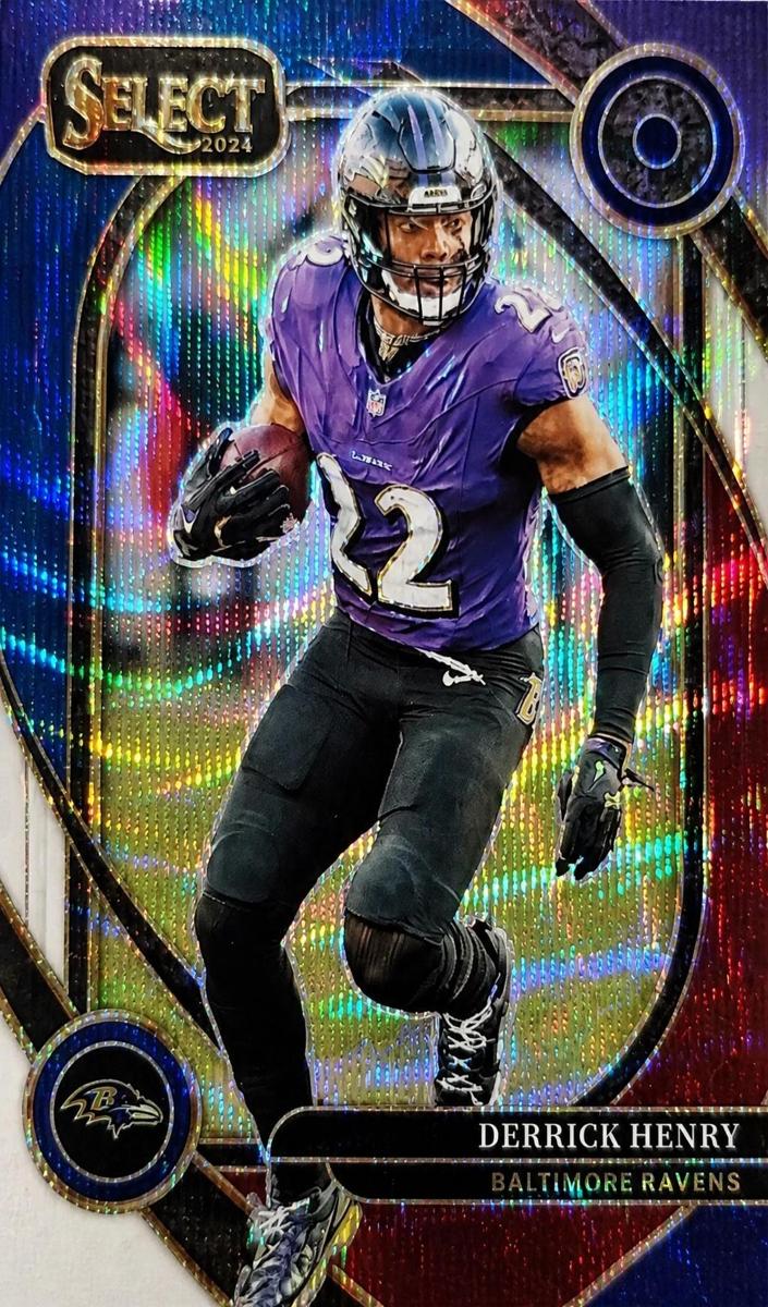 2024 Panini Select Football Tri-Color Derrick Henry #249