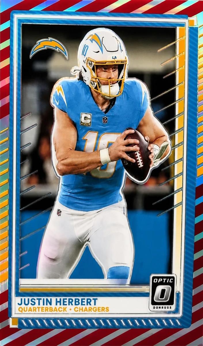 2025 Donruss Optic Football Freedom Justin Herbert #109