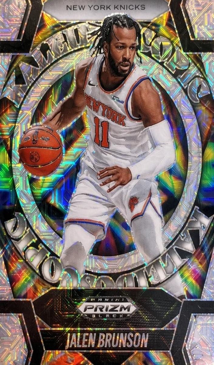 2024 Panini Prizm Black Basketball Mojo Jalen Brunson #13