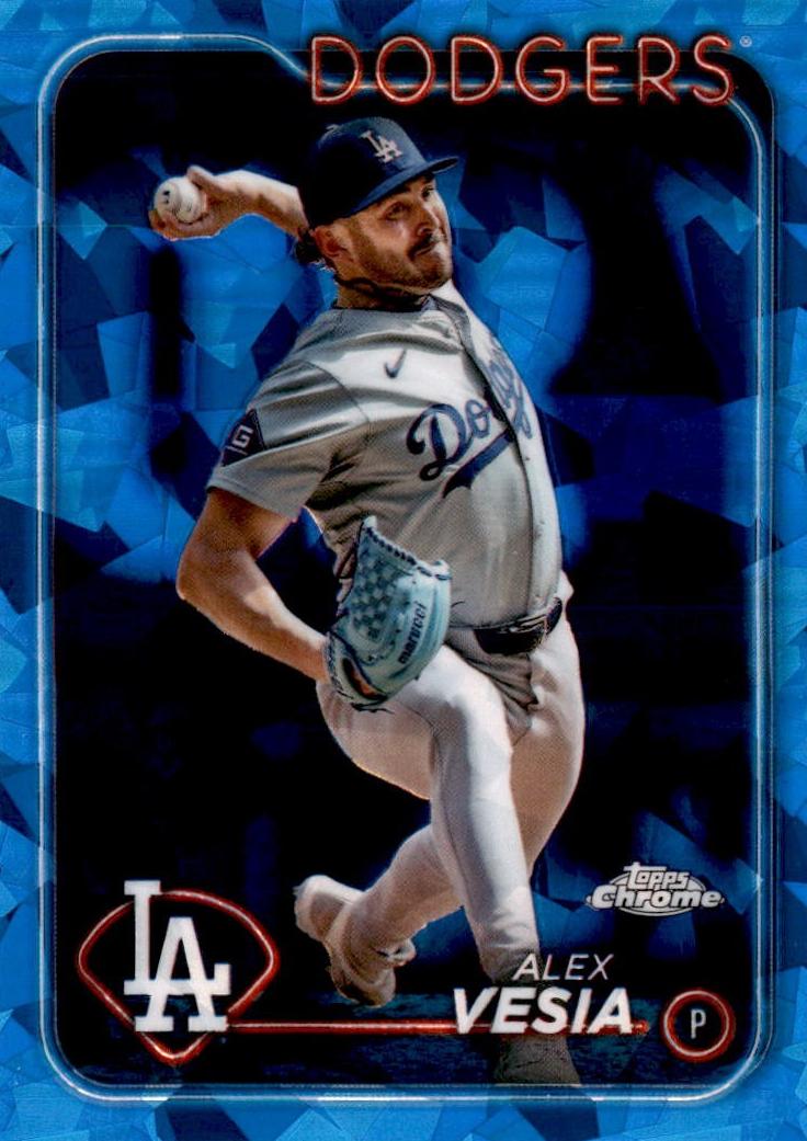 2024 Topps Chrome Update Sapphire Baseball Alex Vesia #USCS258