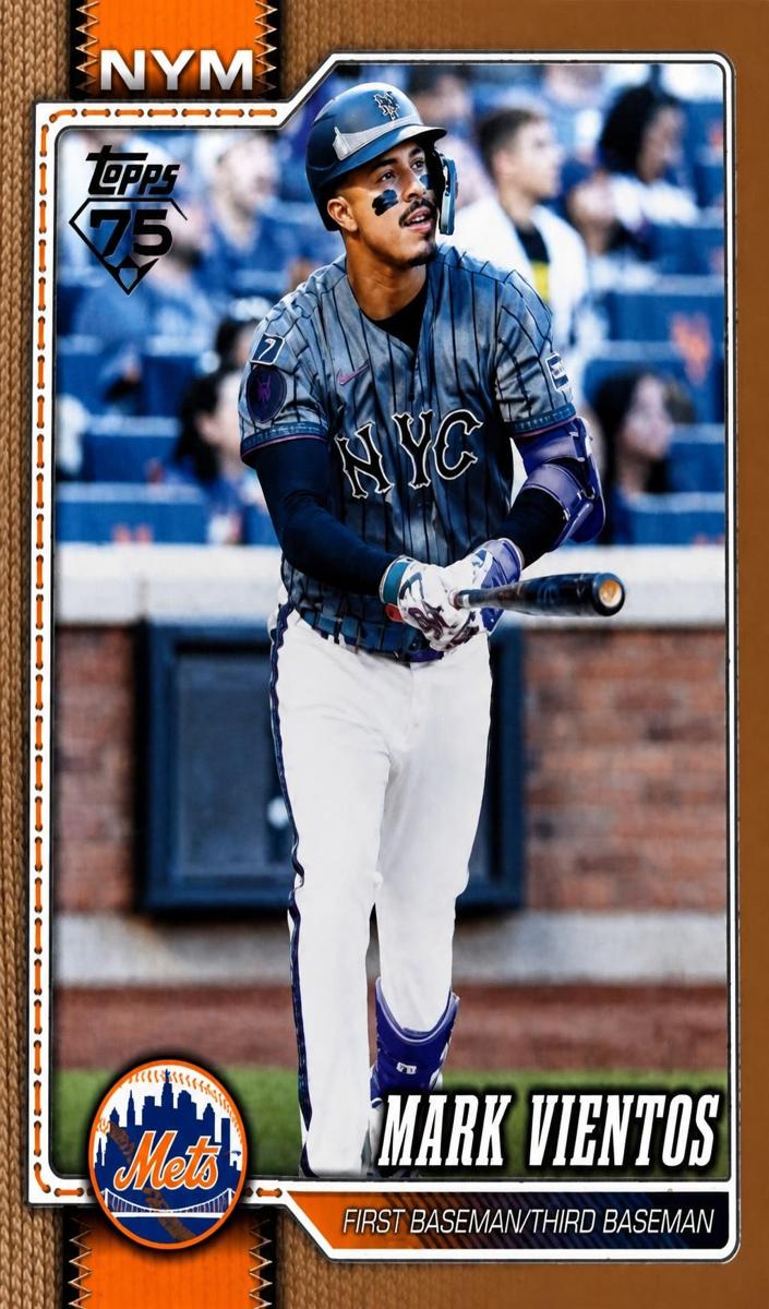 2026 Topps Baseball Gold Mark Vientos #646