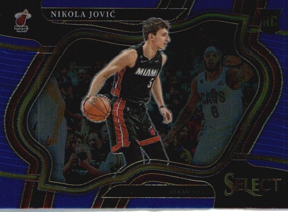2022 Panini Select Basketball Blue Retail Nikola Jovic #270