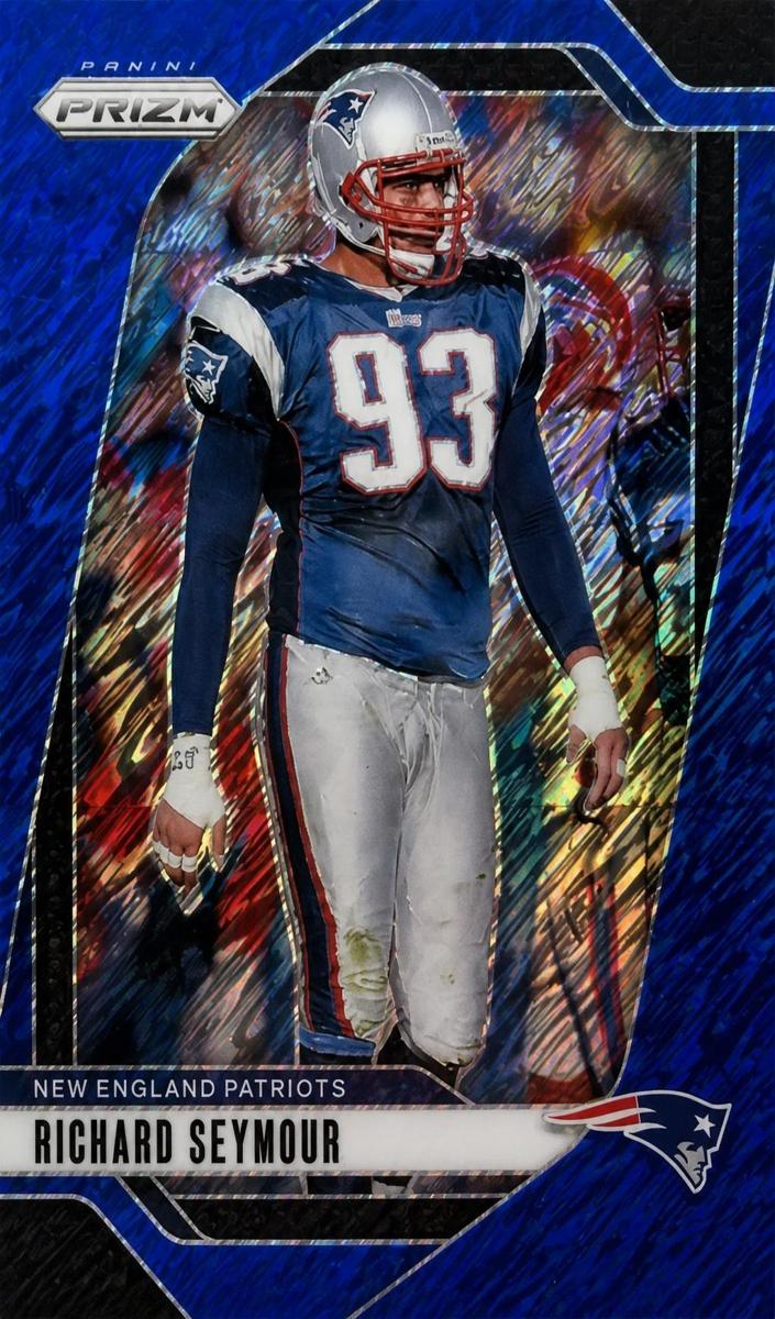 2024 Panini Prizm Football Blue Shimmer Richard Seymour #202