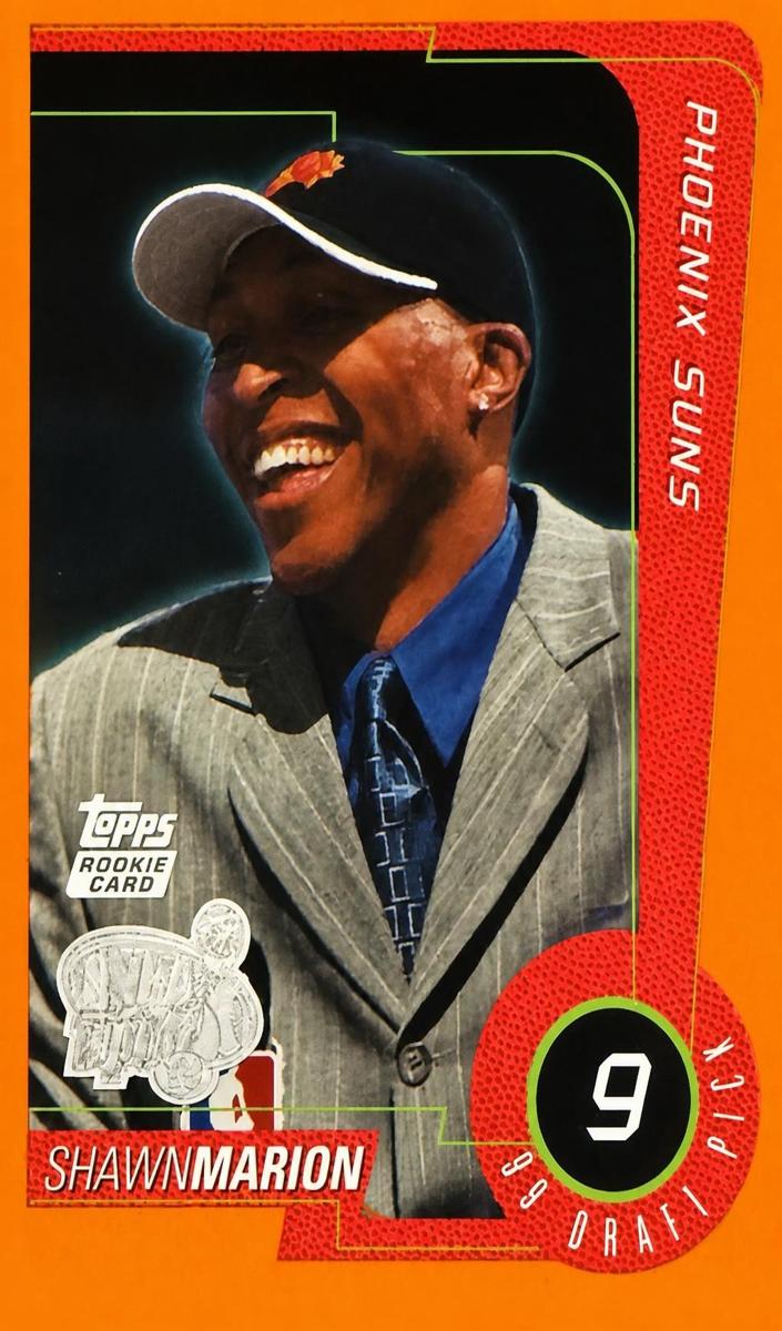 1999 Topps Tipoff Basketball Shawn Marion #120 PSA 7