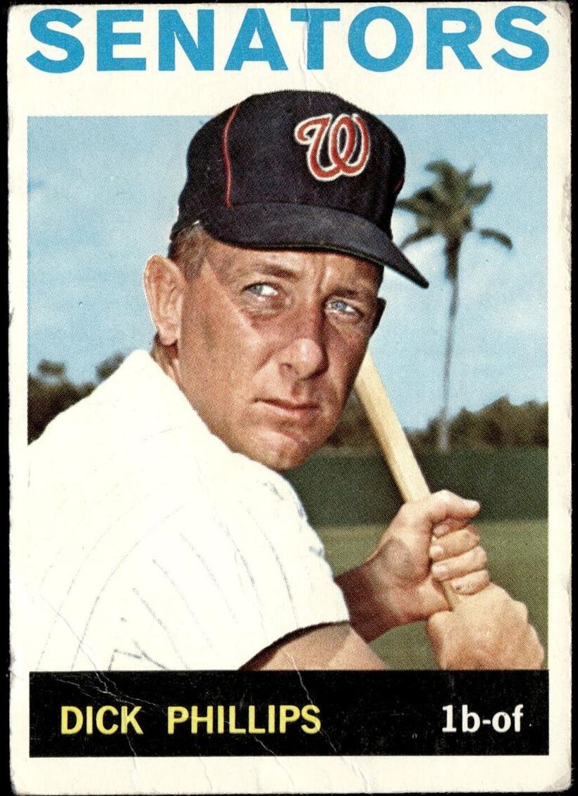 1964 Topps Baseball Dick Phillips #559