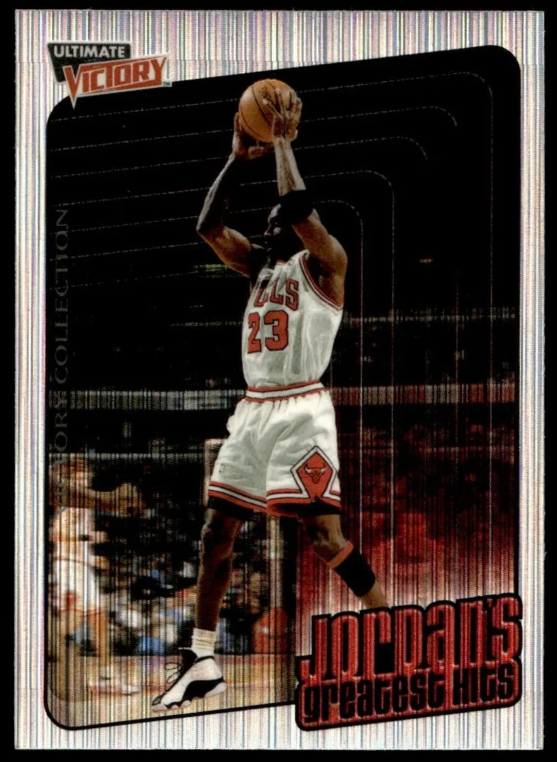 1999 Upper Deck Ultimate Victory Basketball Ultimate Collection Michael Jordan #106 PSA 7.5
