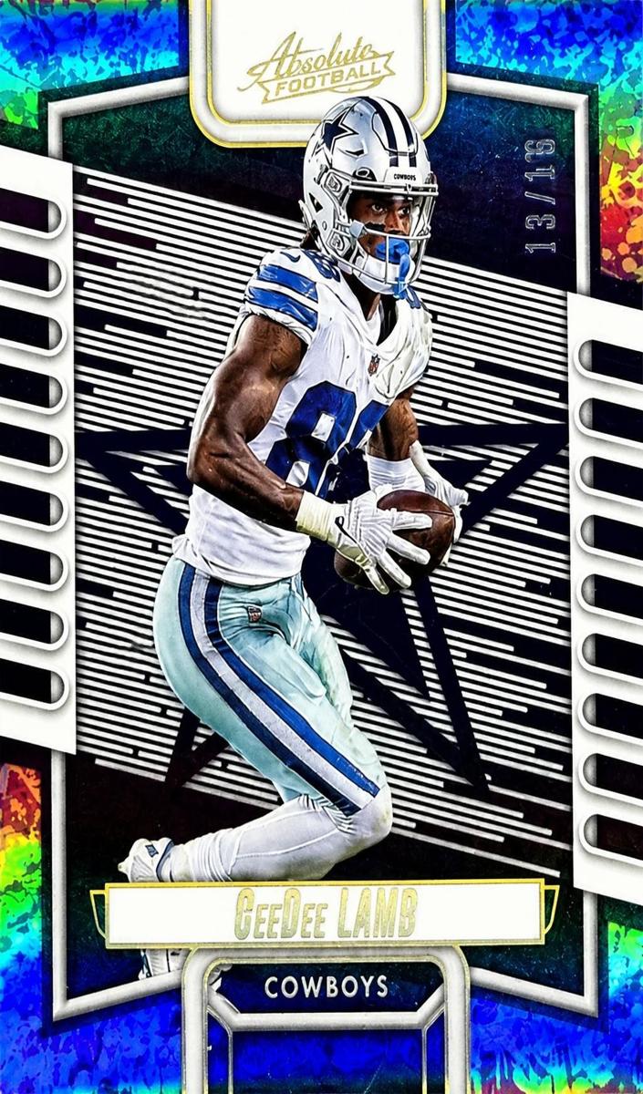 2023 Panini Absolute Football Spectrum Splash CeeDee Lamb #89