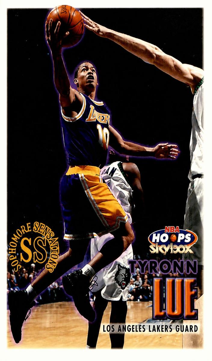 1999 Hoops Basketball Tyronn Lue #7 PSA 8