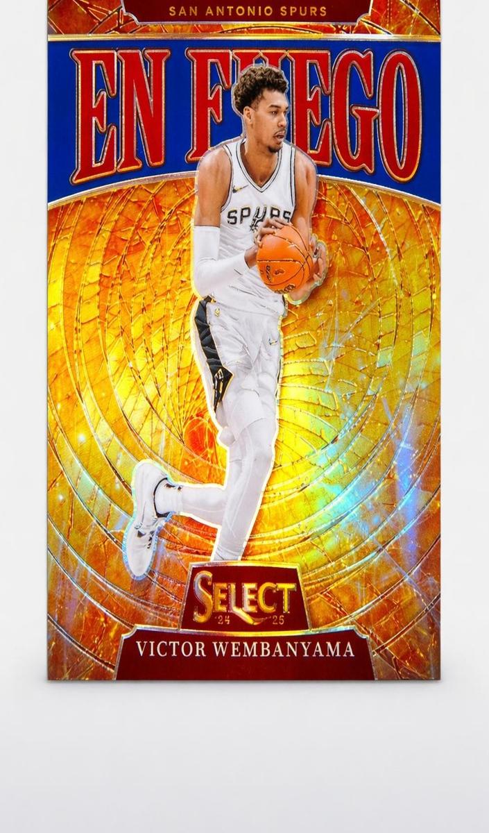 2024 Panini Select Basketball Blue Victor Wembanyama #8 PSA 9