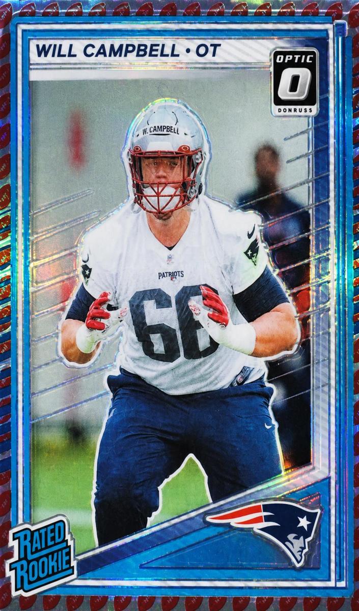 2025 Panini Donruss Football Football Emoji Will Campbell #345