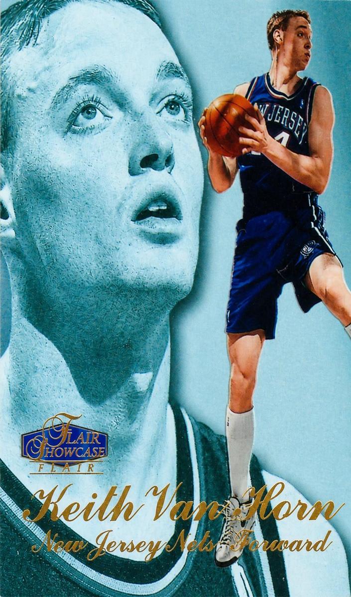 1997 Flair Showcase Basketball Row 3 Keith Van Horn #12