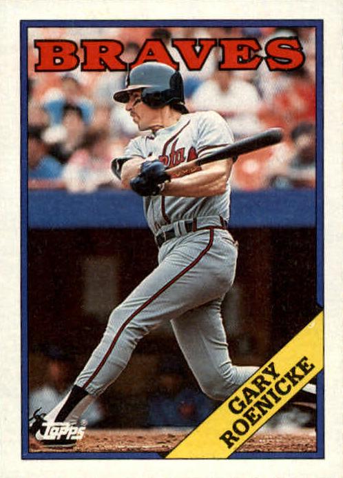 1988 Topps Baseball Gary Roenicke #523