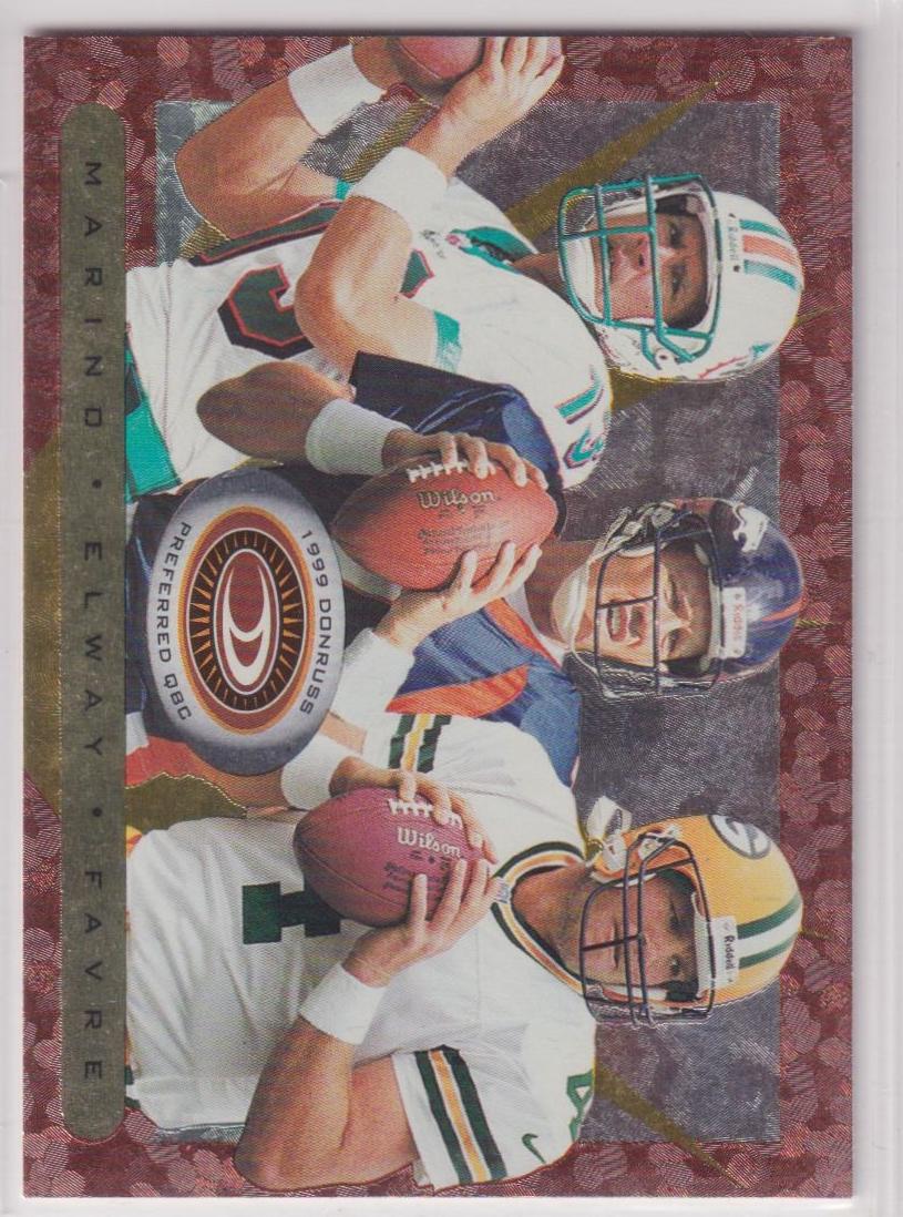 1999 Donruss Preferred QBC Football Dan Marino #45 BGS 8.5
