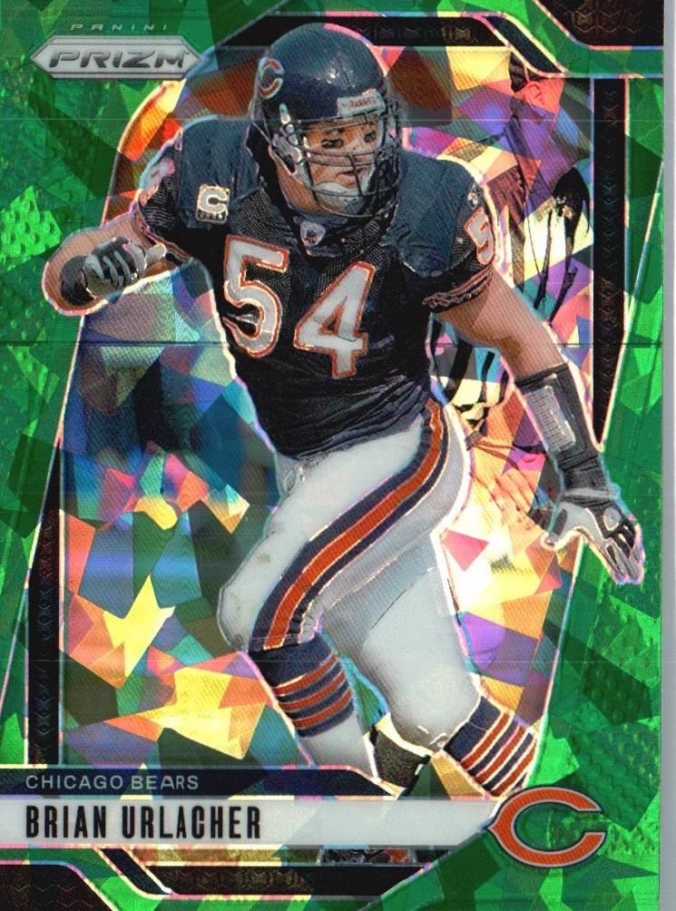 2024 Panini Prizm Football Green Ice Brian Urlacher #52