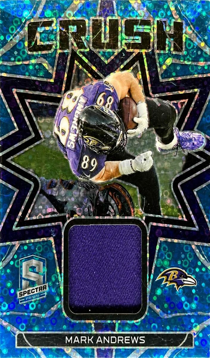 2023 Panini Spectra Football Neon Blue Mark Andrews #CRU-MAN