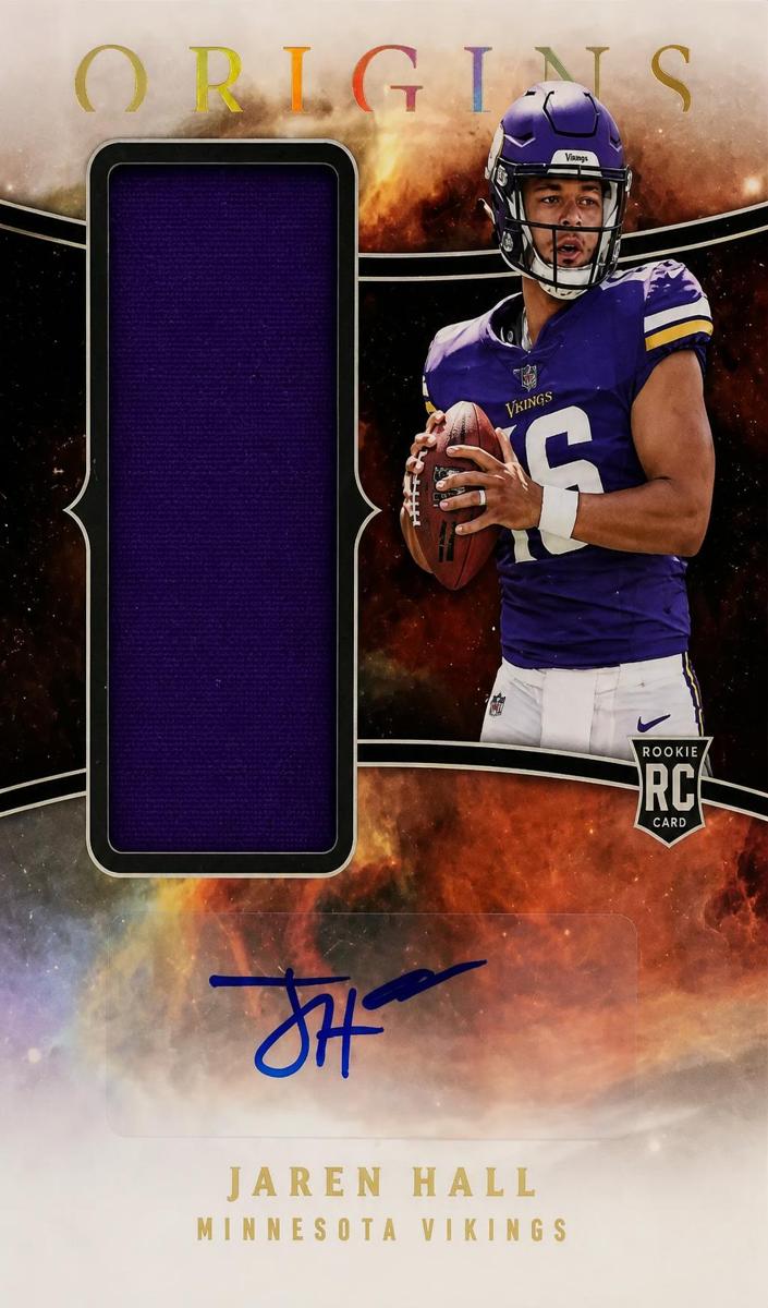 2023 Panini Origins Football Jaren Hall #RJJA-JHA