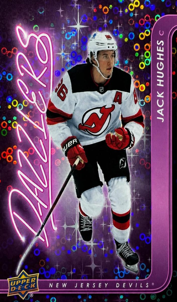 2024 Upper Deck Hockey Pink Jack Hughes #DZ-120