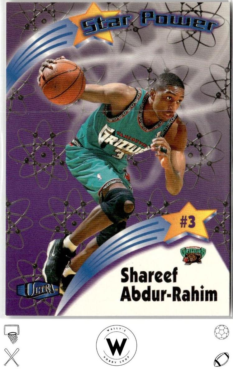 1997 Fleer Ultra Basketball Shareef Abdur-Rahim #9 PSA 8.5