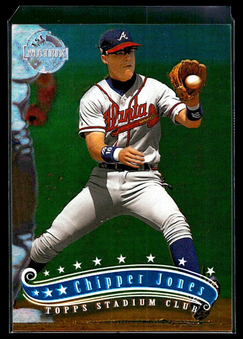1997 Topps Stadium Club Baseball Matrix Chipper Jones #1