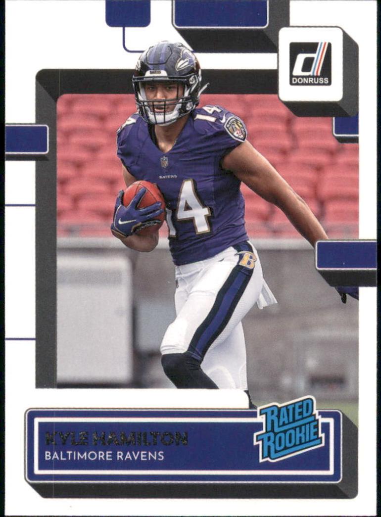 2022 Panini Donruss Football Kyle Hamilton #338 PSA 10