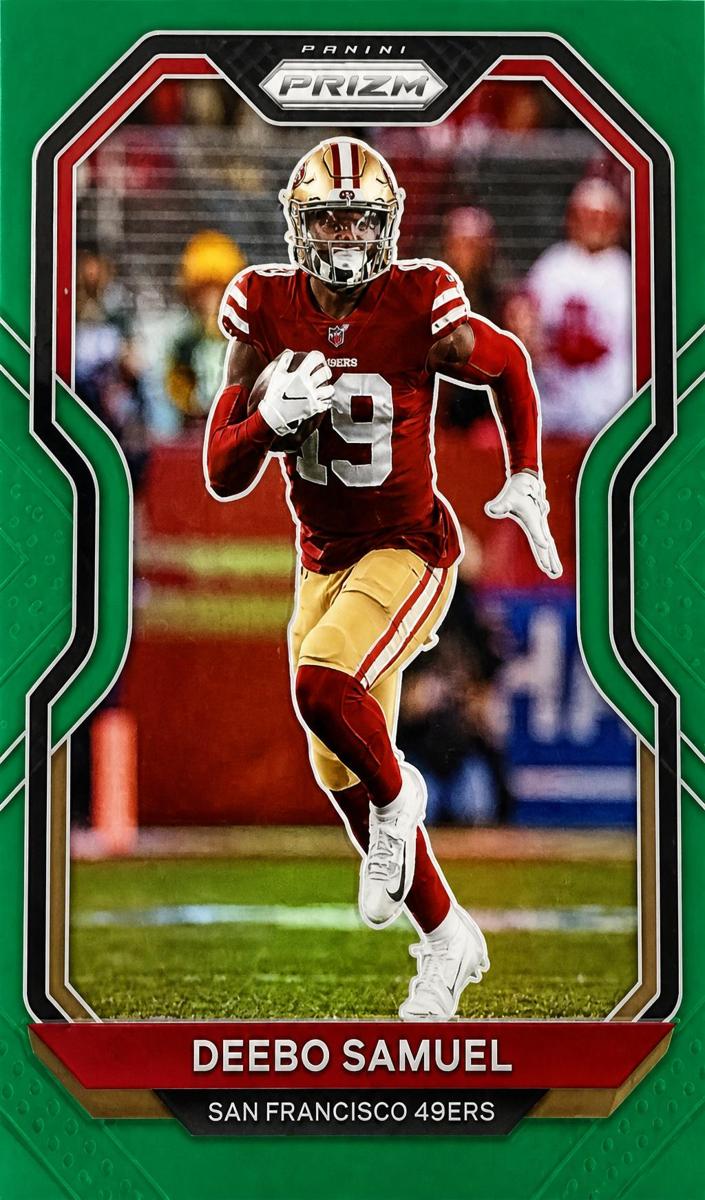 2020 Panini Prizm Football Green Prizm Deebo Samuel #283
