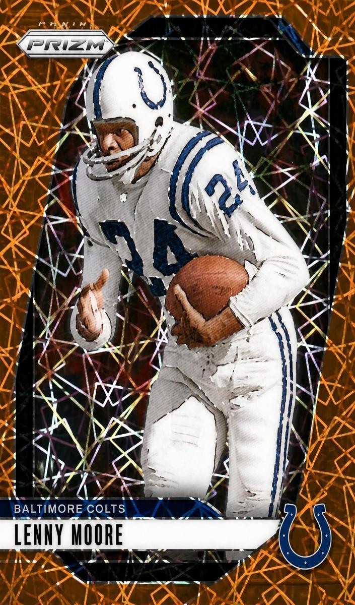 2024 Panini Prizm Football Lazer Lenny Moore #296