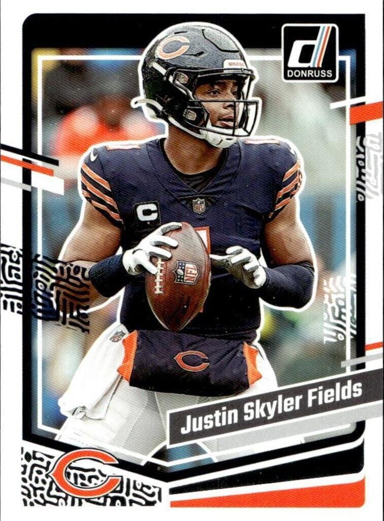 2023 Panini Donruss Football Justin Fields #48
