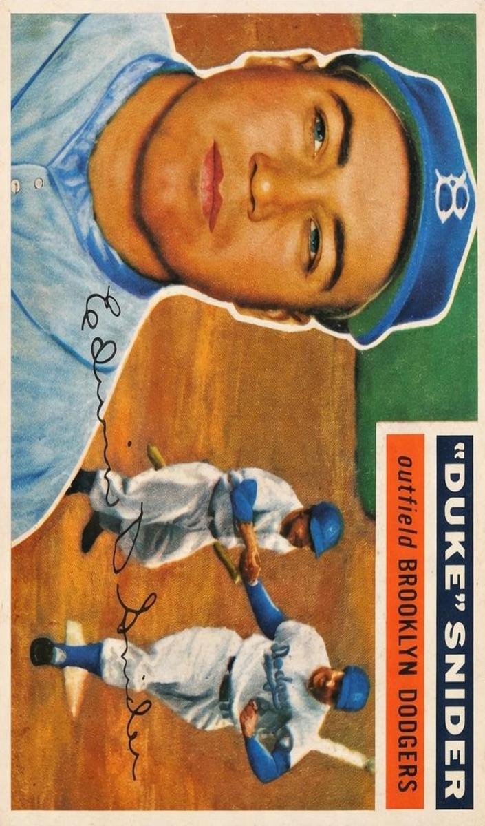 1956 Topps Baseball Duke Snider #150 PSA 7