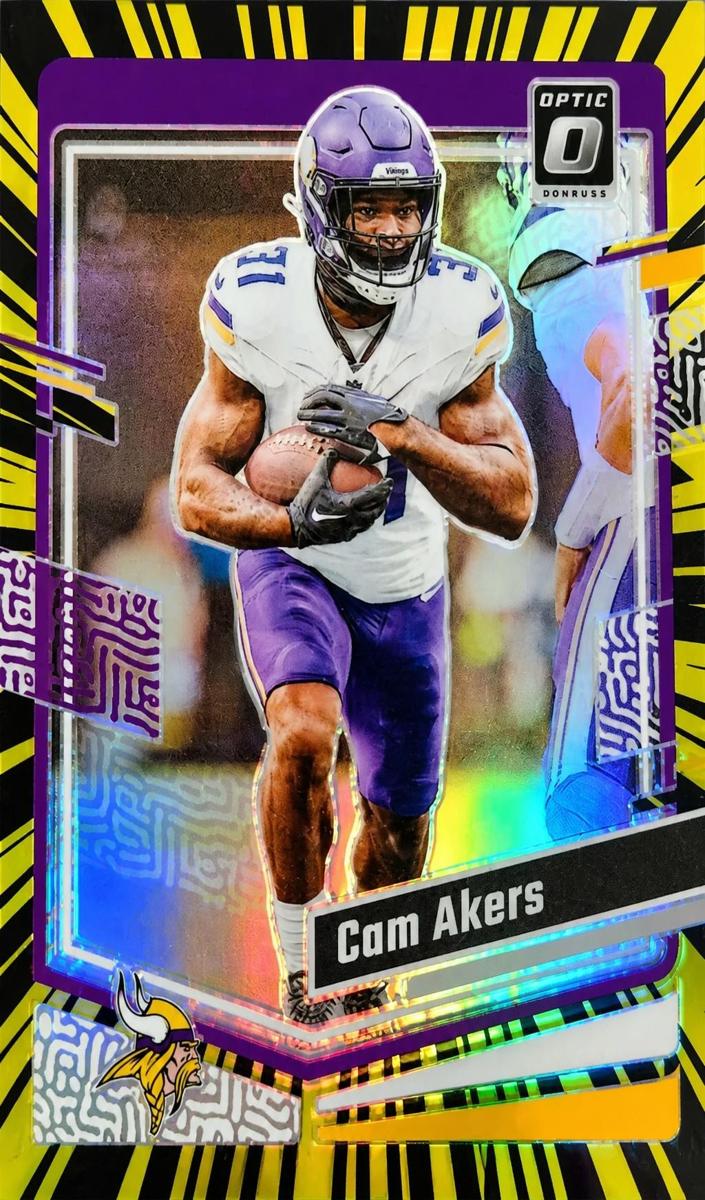 2023 Donruss Optic Football Electricity Cam Akers #109