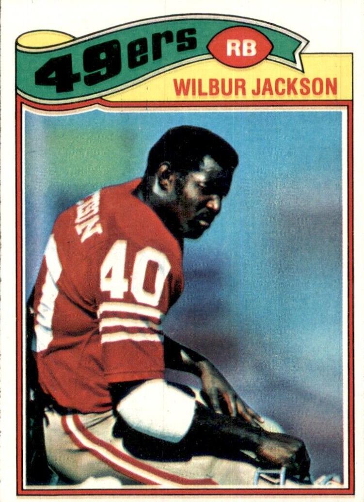 1977 Topps Football Wilbur Jackson #276
