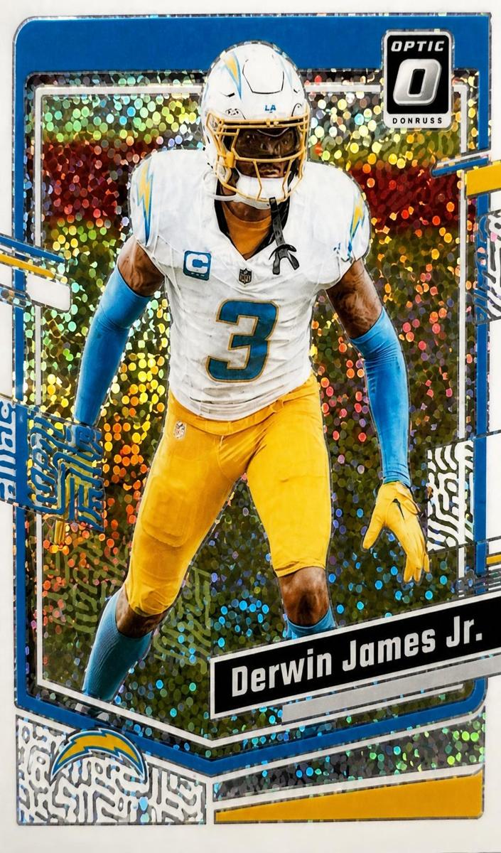 2023 Donruss Optic Football White Sparkle Derwin James Jr. #102