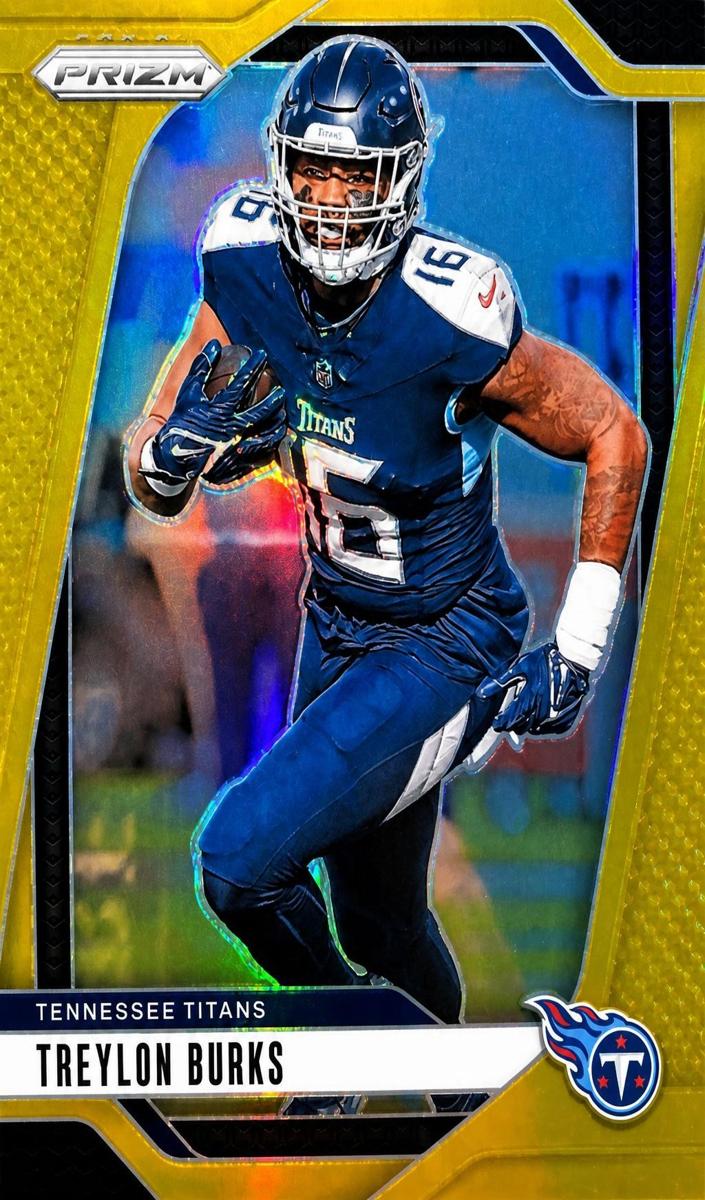 2024 Panini Prizm Football Gold Treylon Burks #281