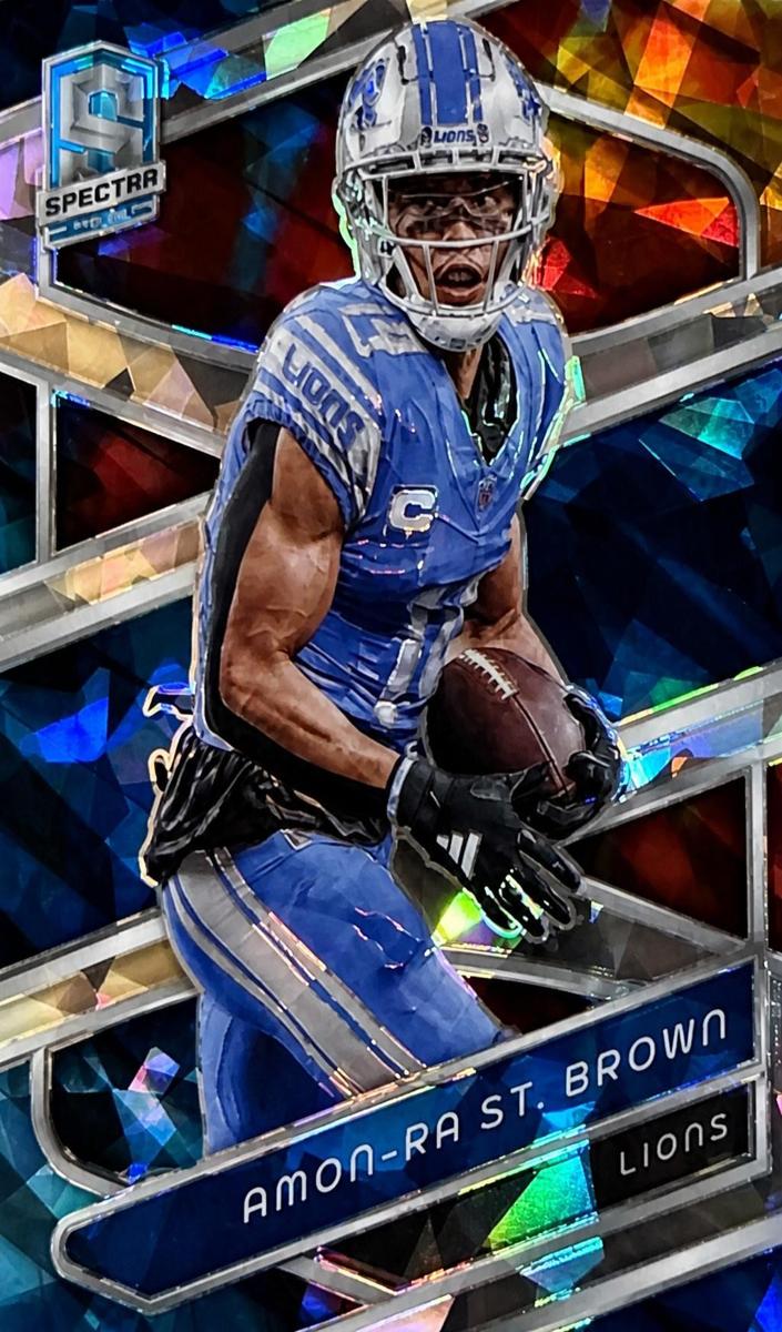 2024 Panini Spectra Football Astral Amon-Ra St. Brown #39