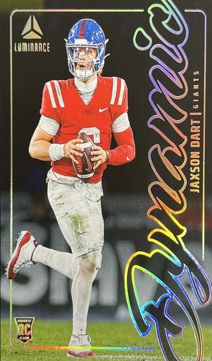 2025 Panini Luminance Football Jaxson Dart #14