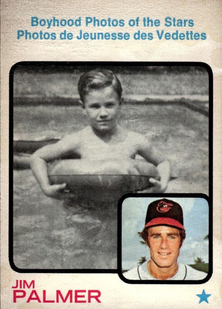 1973 O-Pee-Chee Baseball Jim Palmer #341